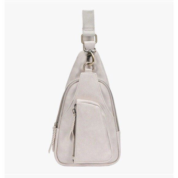 Atik Kraft Handbags - Antik Kraft Tasha Crossbody Sling Stone Ivory nWOT